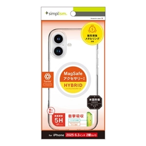 �g���j�e�B&nbsp;iPhone 17�p�@[Turtle] MagSafe�Ή� �n�C�u���b�h�N���A�P�[�X&nbsp;TR-IP25M2-TTMS-CLWT