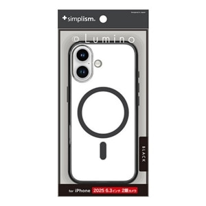 �g���j�e�B&nbsp;iPhone 17�Ή� �w�ʃN���A�n�[�h�P�[�X�iLumino�j&nbsp;TR-IP25M2-LOCMS-CLBK