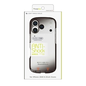 gjeB iPhone 17 ProΉ nCubhNAP[X TR-IP25M3-LDSL-CLBK