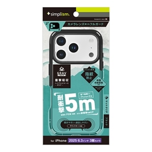 �g���j�e�B&nbsp;iPhone 17 Pro�p�@[GRAV Solid UNLIMITED] �������݌v �ϏՌ�5M �n�C�u���b�h�P�[�X&nbsp;TR-IP25M3-GRUSL-AGBK