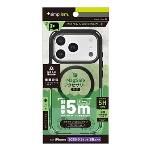 �g���j�e�B&nbsp;iPhone 17 Pro�p�@[GRAV Solid UNLIMITED] MagSafe�Ή� �������݌v �ϏՌ�5M �n�C�u���b�h�P�[�X&nbsp;TR-IP25M3-GRUSM-CLB
