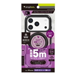 �g���j�e�B&nbsp;iPhone 17 Pro�p�P�[�X�@[GRAV Solid UNLIMITED MagStand] MagSafe�Ή� �������݌v �ϏՌ�5M&nbsp;TR-IP25M3-GRUSMS-CLB