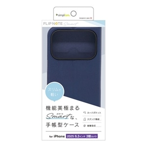 �g���j�e�B&nbsp; iPhone 17 Pro�p�@[Smart FlipNote] ���^�X�}�[�g�t���b�v�m�[�g�P�[�X&nbsp;TR-IP25M3-FNS-LNV
