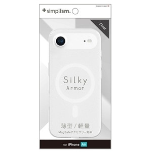 �g���j�e�B&nbsp;iPhone Air�Ή� �V���L�[�^�b�`�P�[�X�iSilky Armor�j&nbsp;TR-IP25L1-SA-CL