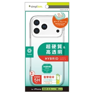 �g���j�e�B&nbsp;iPhone 17 Pro Max�p�@[Turtle] �n�C�u���b�h�P�[�X&nbsp;TR-IP25L3-TT-CL