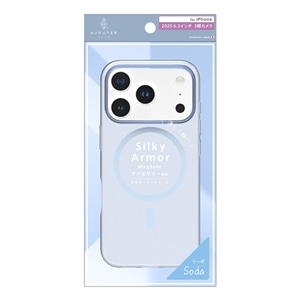 �g���j�e�B&nbsp;iPhone 17 Pro�p�@ajouter [Silky Armor] MagSafe�Ή� �V���L�[�^�b�`�P�[�X&nbsp;AJ-IP25M3-SA-CLSBL