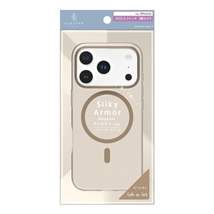 �g���j�e�B&nbsp;iPhone 17 Pro�p�@ajouter [Silky Armor] MagSafe�Ή� �V���L�[�^�b�`�P�[�X&nbsp;AJ-IP25M3-SA-CLBR