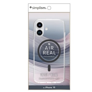 �g���j�e�B&nbsp;iPhone 16�Ή� ���^�y�ʃn�[�h�P�[�X�iAIR-REAL INVISIBLE�j&nbsp;TR-IP24M2-ARPMS-CLBK
