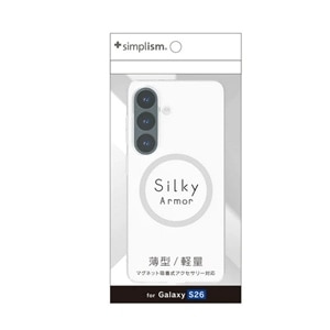 �g���j�e�B&nbsp;Galaxy S26�Ή� [Silky Armor] �V���L�[�^�b�`�P�[�X&nbsp;TR-GA26S-SA-CL