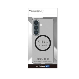 �g���j�e�B&nbsp;Galaxy S26�Ή� [Silky Armor] �V���L�[�^�b�`�P�[�X&nbsp;TR-GA26S-SA-CLBK