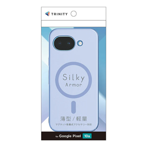�g���j�e�B&nbsp;Google Pixel 10a�Ή� [Silky Armor] �}�O�l�b�g�z�����A�N�Z�T���[�Ή� �V���L�[�^�b�`�P�[�X&nbsp;TR-PX2610A-SA-CLBL