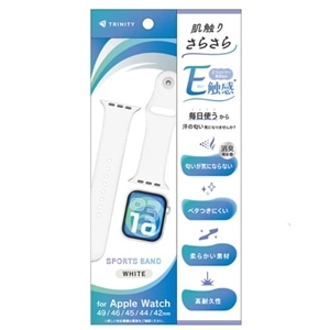 �g���j�e�B&nbsp;Apple Watch 49mm / 46mm / 45mm / 44mm / 42mm �G���X�g�}�[�X�|�[�c�o���h&nbsp;TR-AW26L-ABES-WT
