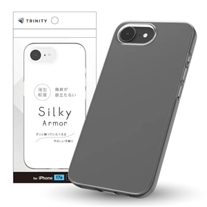 �g���j�e�B&nbsp;iPhone 17e/16e�Ή� [Silky Armor] �V���L�[�^�b�`�P�[�X&nbsp;TR-IP26S-SANM-CL