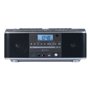AUREX CDラジオカセットレコーダー｜AX-KCRW70(S)｜[通販]ケーズデンキ