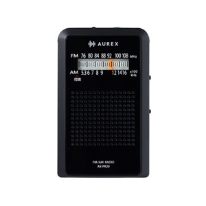 AUREX&nbsp;LED���C�g�t���|�P�b�g���W�I&nbsp;AX-PR20(K)
