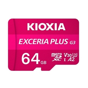 KIOXIA（キオクシア） EXCERIA PLUS G3 microSDXC UHS-I メモリカード