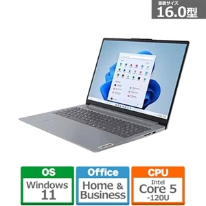 Lenovo(レノボ) 16型ノートパソコン IdeaPad Slim 3i Gen 9｜83E70033JP(IPS3  16IRU9)｜[通販]ケーズデンキ