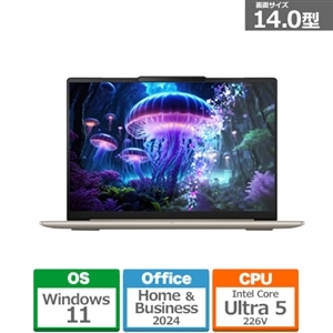 Lenovo(m{) 14^m[gp\R@Lenovo Yoga Slim 7i Aura Edition Gen 10 /Copilot+ PC 83JX004YJP(Yoga Slim 7 14ILL10)