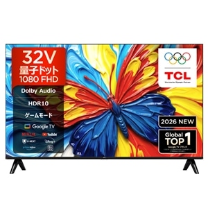 TCL&nbsp;32V�^ �t���e���r�@Premium 2K QLED TV�iGoogle TV�j&nbsp;32S5L