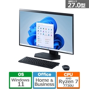 NEC LAVIE A27 A2797/GAB 27型オールインワンデスクトップPC｜PC 