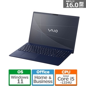 VAIO VJF16190411L ノートパソコン F16 ネイビーブルー