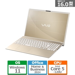 VAIOioCIj 16^m[gp\R@VAIO F-16 Core5 16GB 512GB 16.0WUXGA VJF16295105N