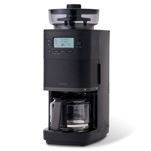 シロカ　siroca コーン式全自動コーヒーメーカー　sc-c123 Amazon | SIROCA コーヒーメーカー SC-C123 ブラック/カッパーブラウン
