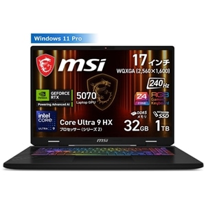 MSIiGGXACj 17^Q[~Om[gp\R@Crosshair 17 HX AI D2XW CROSSHAIR17D2XWG6759JP