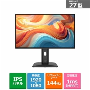 MSI�i�G���G�X�A�C�j&nbsp;27�^�r�W�l�X���j�^�[�@PRO MP275PG E14&nbsp;PRO-MP275PG-E14