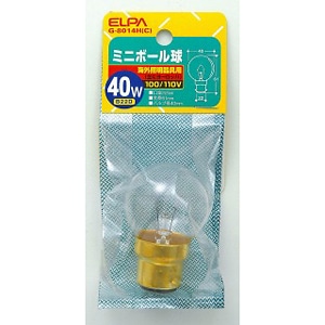 ELPA ~j{[ 40W B22D G-8014H (C)
