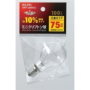 ELPA&nbsp;�~�j�N���v�g���d���@75W E17&nbsp;GKP-L68H(C)
