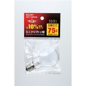 ELPA&nbsp;�~�j�N���v�g���d���@75W E17&nbsp;GKP-L68H(W)