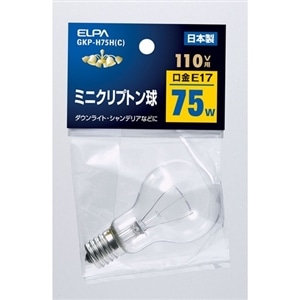 ELPA&nbsp;�~�j�N���v�g���d���@�����FE17�@75W�`&nbsp;GKP-H75H(C)