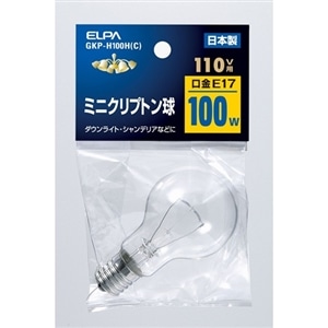 ELPA&nbsp;�~�j�N���v�g���d���@�����FE17�@100W�`&nbsp;GKP-H100H(C)