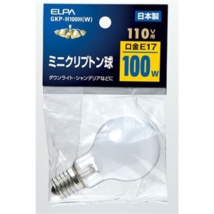 ELPA&nbsp;�~�j�N���v�g���d���@�����FE17�@100W�`&nbsp;GKP-H100H(W)