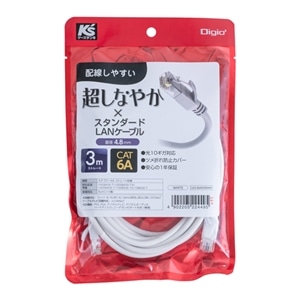 �i�J�o���V&nbsp;LAN�P�[�u���^3���^�X�^���_�[�h�^�C�v&nbsp;LKS-S6A030WH