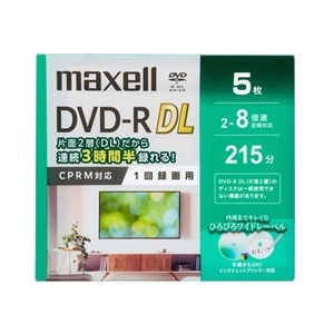 maxell�i�}�N�Z���j&nbsp;�^��pDVD-R DL�i2�`8�{�� CPRM�Ή��j&nbsp;DRD215WPG.5S