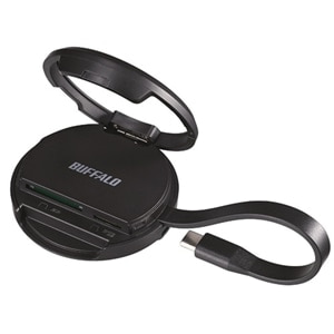 �o�b�t�@���[�iBuffalo�j&nbsp;MagSafe�Ή� �J�[�h���[�_�[&nbsp;BSCR520MGBK