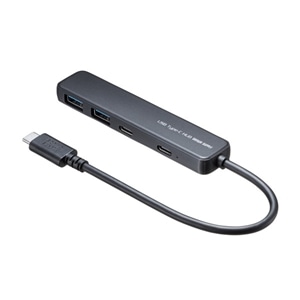 �T�����T�v���C&nbsp;USB 5Gbps Type-C �n�u�i4�|�[�g�EPD�Ή��j&nbsp;USB-5TCP36BK