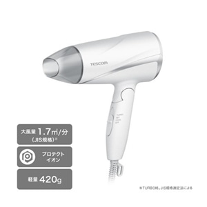 TESCOM （テスコム） プロテクトイオン ヘアドライヤー｜TD360A-W｜[通販]ケーズデンキ