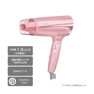 TESCOM （テスコム） プロテクトイオンヘアードライヤー｜TD465A-P｜[通販]ケーズデンキ