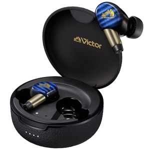 美品Victor HA-FW5000T WOOD master ワイヤレス Victor（ビクター） ワイヤレスイヤホン WOOD master（ウッドマスター