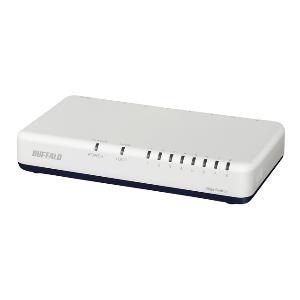 バッファロー（Buffalo） スイッチングＨＵＢ｜LSW6-GT-8EP/WH｜[通販