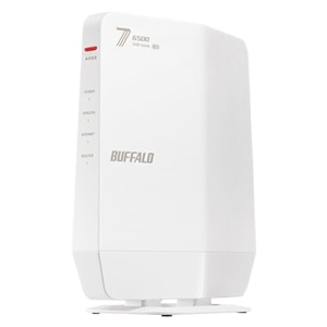 obt@[iBuffaloj Wi-Fi 7(11be)ΉfAohWi-Fi[^[ 5764+688Mbps AirStation WSR6500BE6P-WH