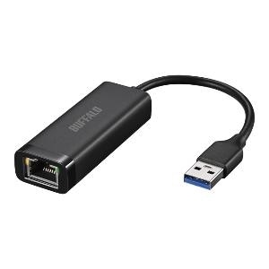 �o�b�t�@���[�iBuffalo�j&nbsp;Giga�Ή� Type-A USB 3.2 (Gen1)�p LAN�A�_�v�^�[&nbsp;LUA6-U3-AGTE-BK