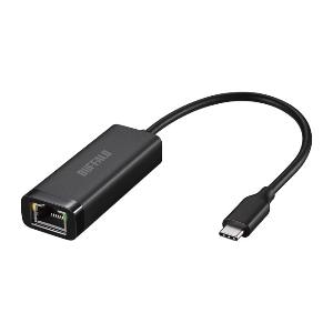 �o�b�t�@���[�iBuffalo�j&nbsp;Giga�Ή� Type-C USB 3.2 (Gen1)�p LAN�A�_�v�^�[&nbsp;LUA6-U3-CGTE-BK