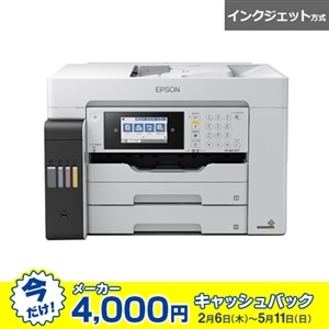 EPSON（エプソン） ビジネスインクジェットＡ３カラーＡＤＦ付ＦＡＸ複合機 エコ｜PX-M6711FT｜[通販]ケーズデンキ