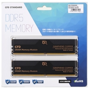 CFD DDR5-5600 16GB x 2 (32GB) Graphene Copper Foil Heatsink