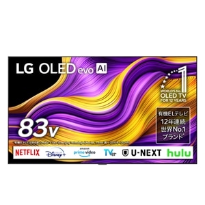 LG 83V^@4K`[i[L@ELer@LG OLED evo AI G5@YouTubeΉ /NetflixΉ OLED83G5PJA