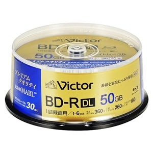 VictorirN^[j ^pBD-R DL VictorirN^[j VBR260RP30SJ7 [30 /50GB /CNWFbgv^[Ή] VBR260RP30SJ7